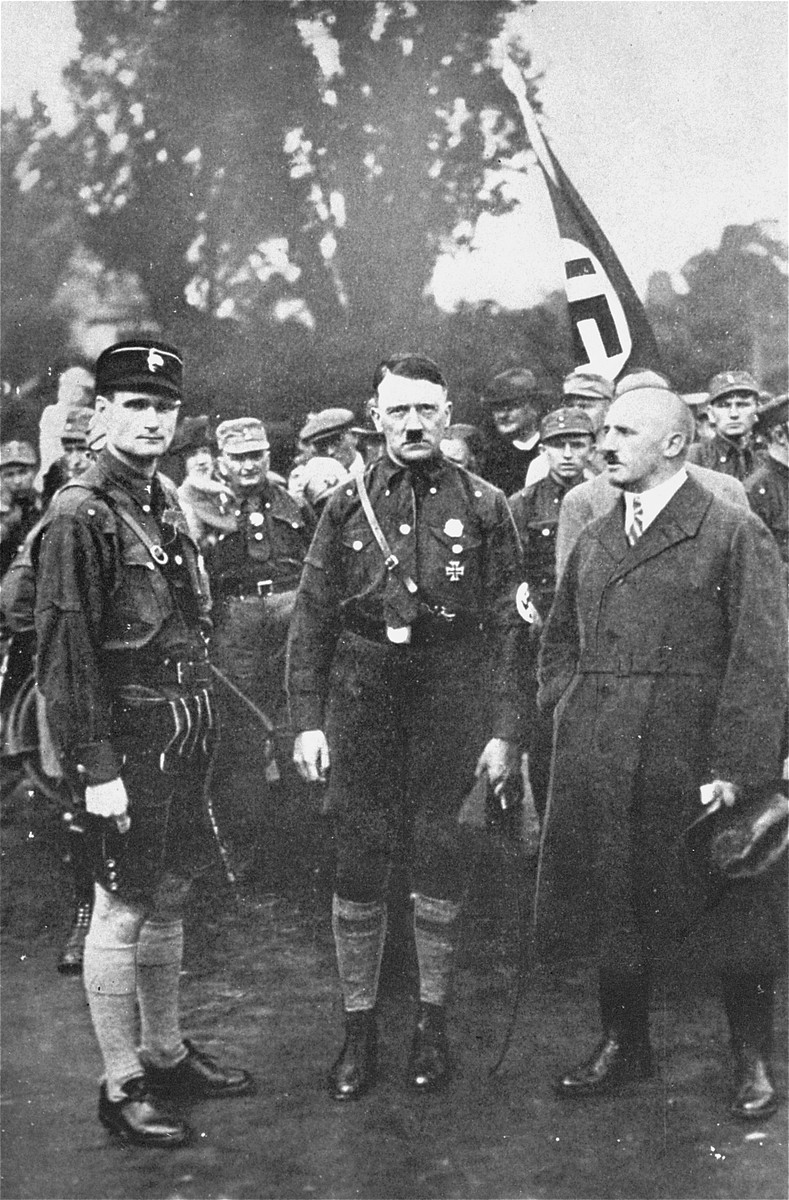 Adolf Hitler at the Reichsparteitag in Nürnberg
